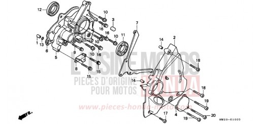 PANNEAU GAUCHE CB750F2N de 1992